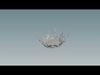 fluid crown splash Free 3D model_1
