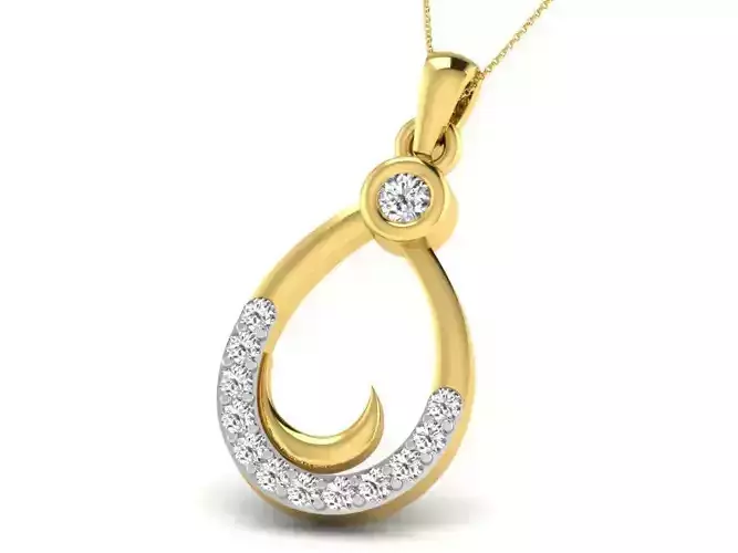 Jewelry 3D Models with render and 3dm  stl - DP-5438