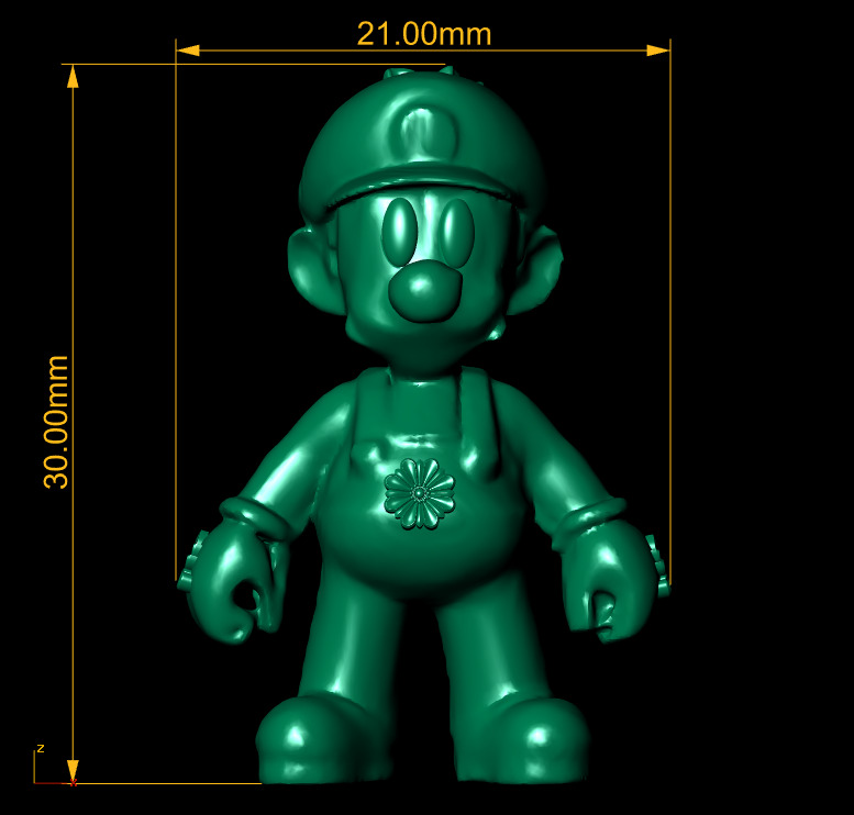 Character Game 3D print model_3