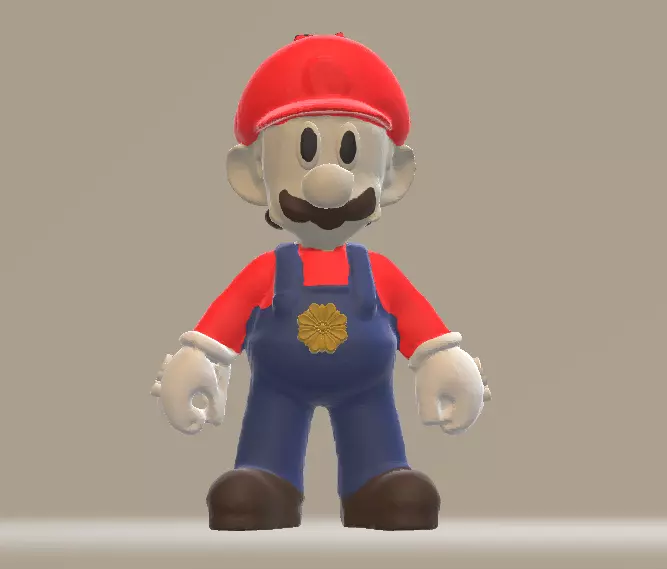 Character Game 3D print model_0