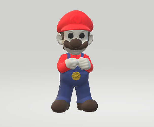 cartoon model 3D print model