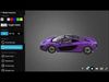 High-Poly 3D Model of McLaren P1 Hypercar  3D model_1