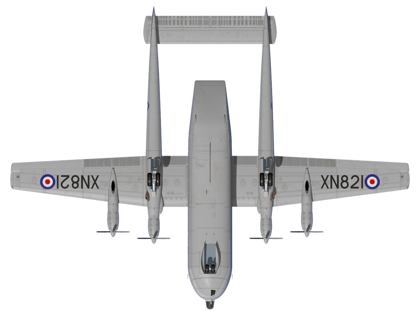 Armstrong Whitworth Argosy AW660C 3D model_16