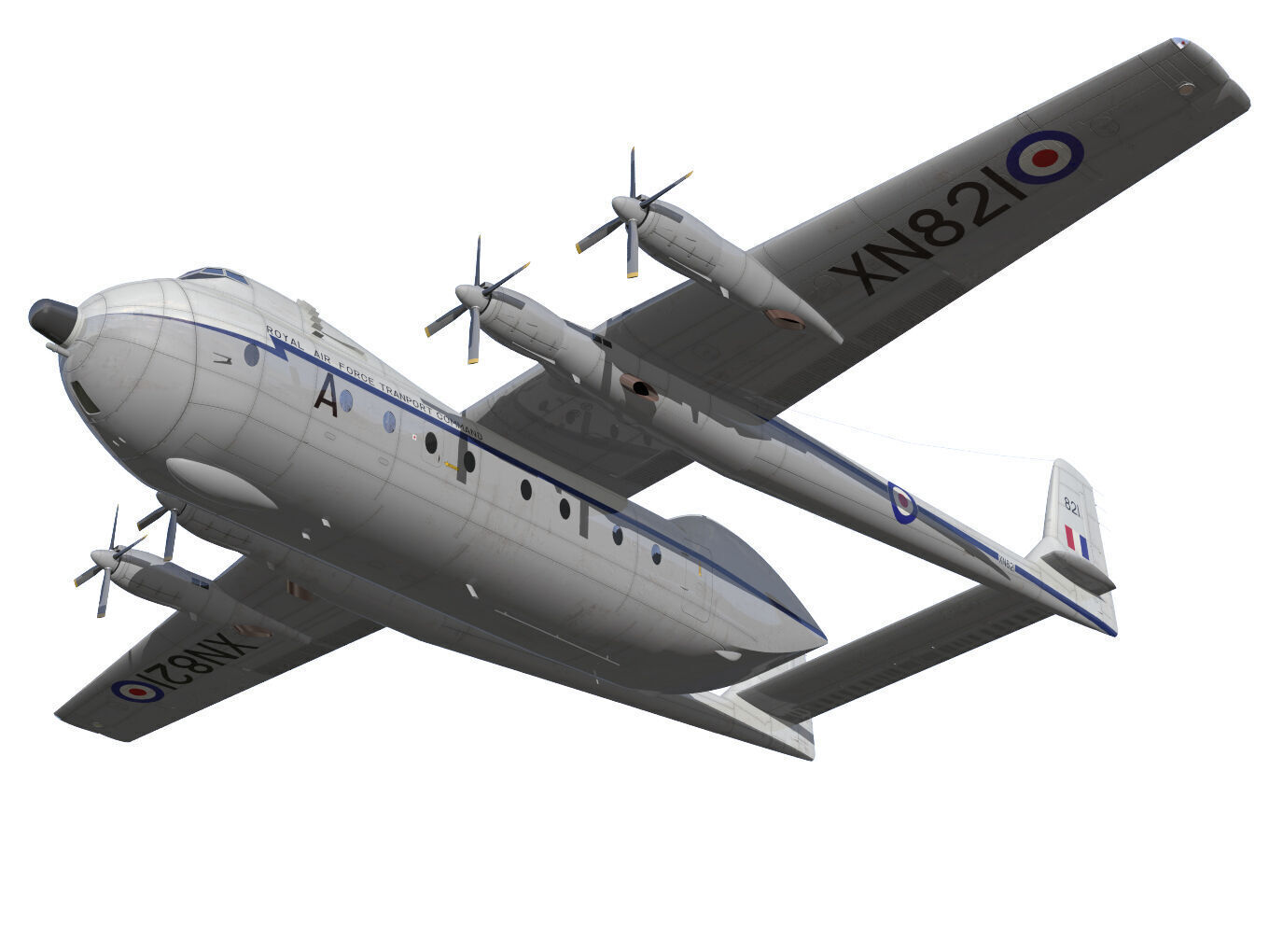 Armstrong Whitworth Argosy AW660C 3D model_3
