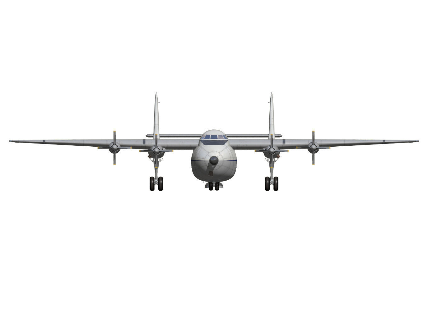 Armstrong Whitworth Argosy AW660C 3D model_12
