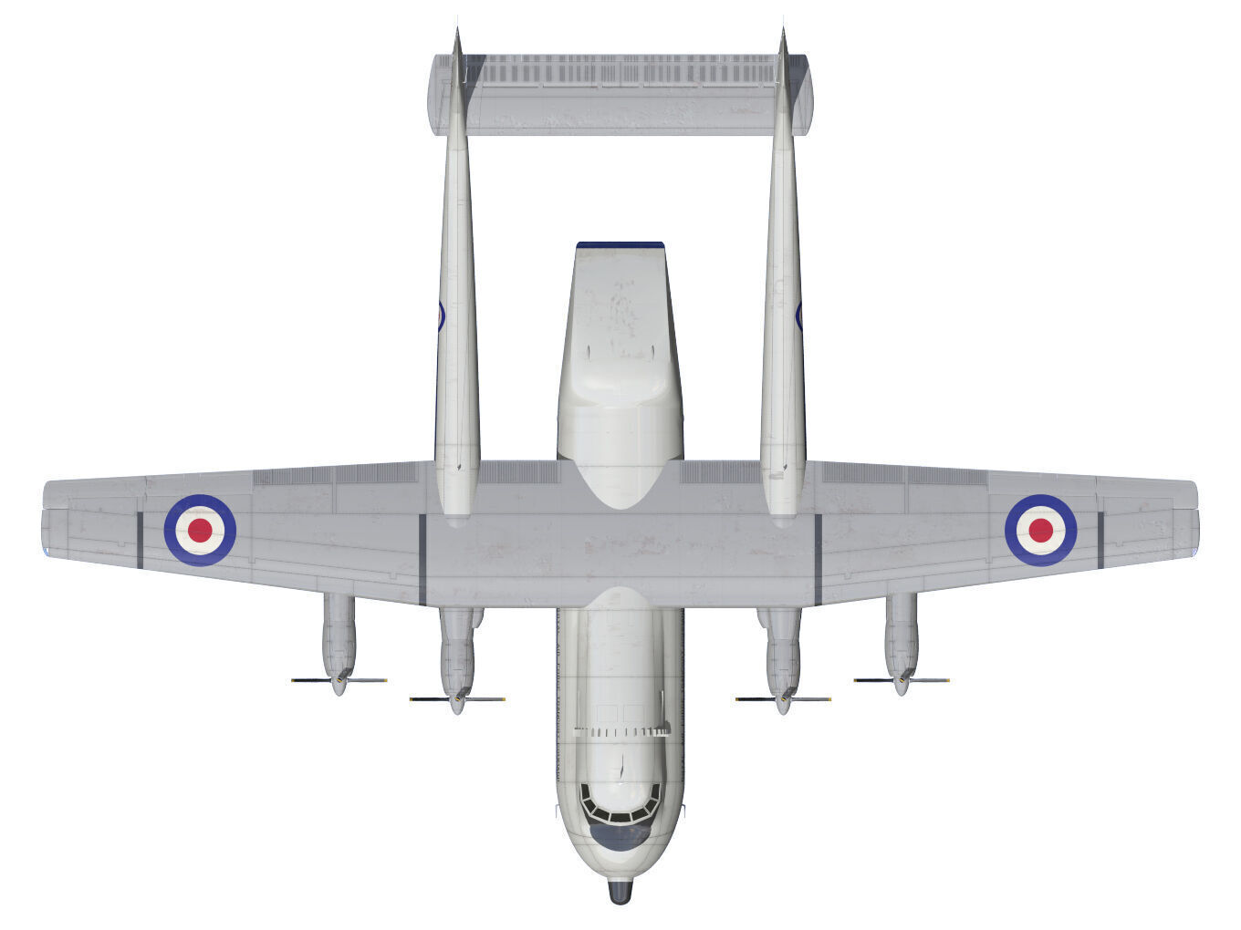 Armstrong Whitworth Argosy AW660C 3D model_14