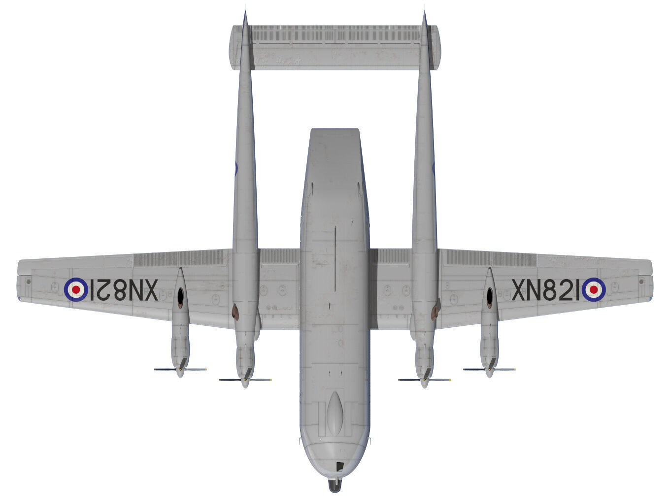 Armstrong Whitworth Argosy AW660C 3D model_15