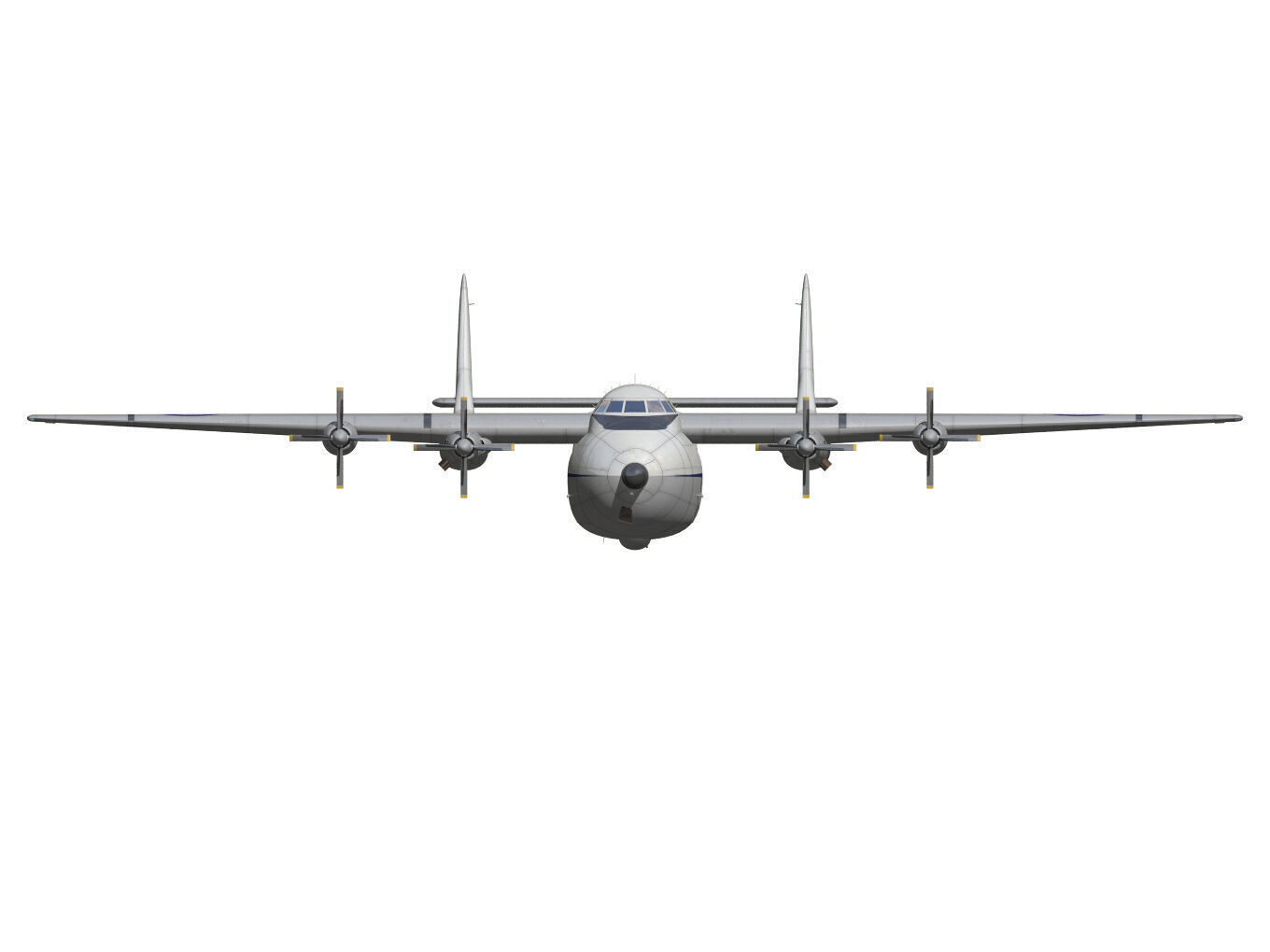 Armstrong Whitworth Argosy AW660C 3D model_11