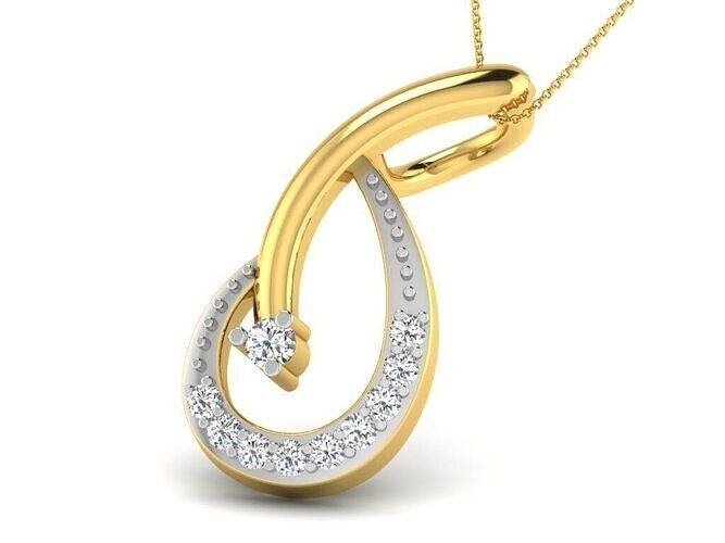 Jewelry 3D Models with render and 3dm  stl - DP-5473 3D print model