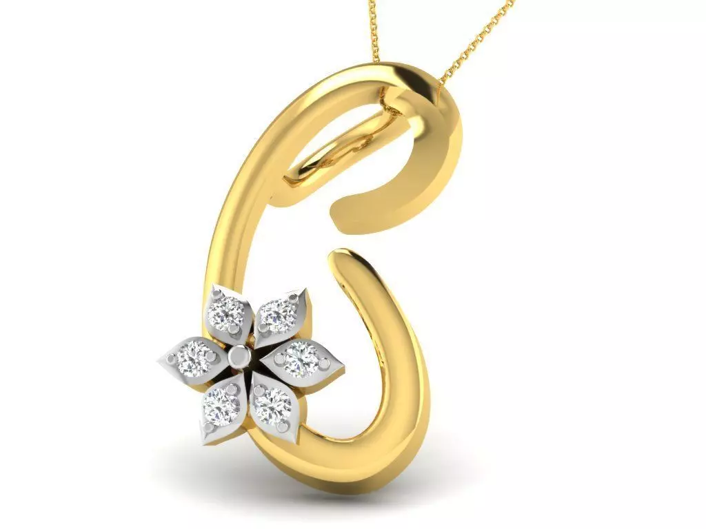 Jewelry 3D Models with render and 3dm stl - DP-5475 3D print model