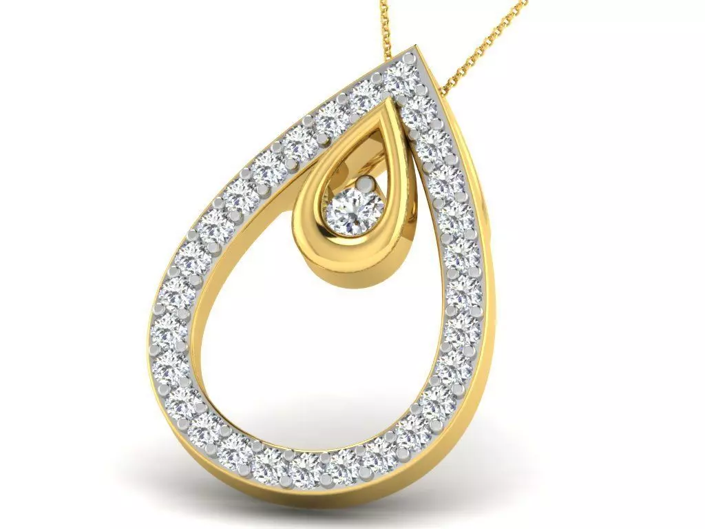 Jewelry 3D Models with render and 3dm stl - DP-5477 3D print model