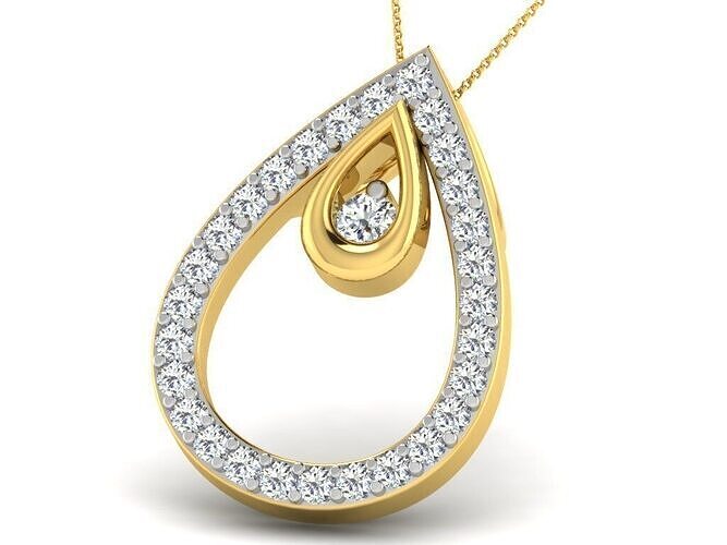 Jewelry 3D Models with render and 3dm  stl - DP-5477 3D print model