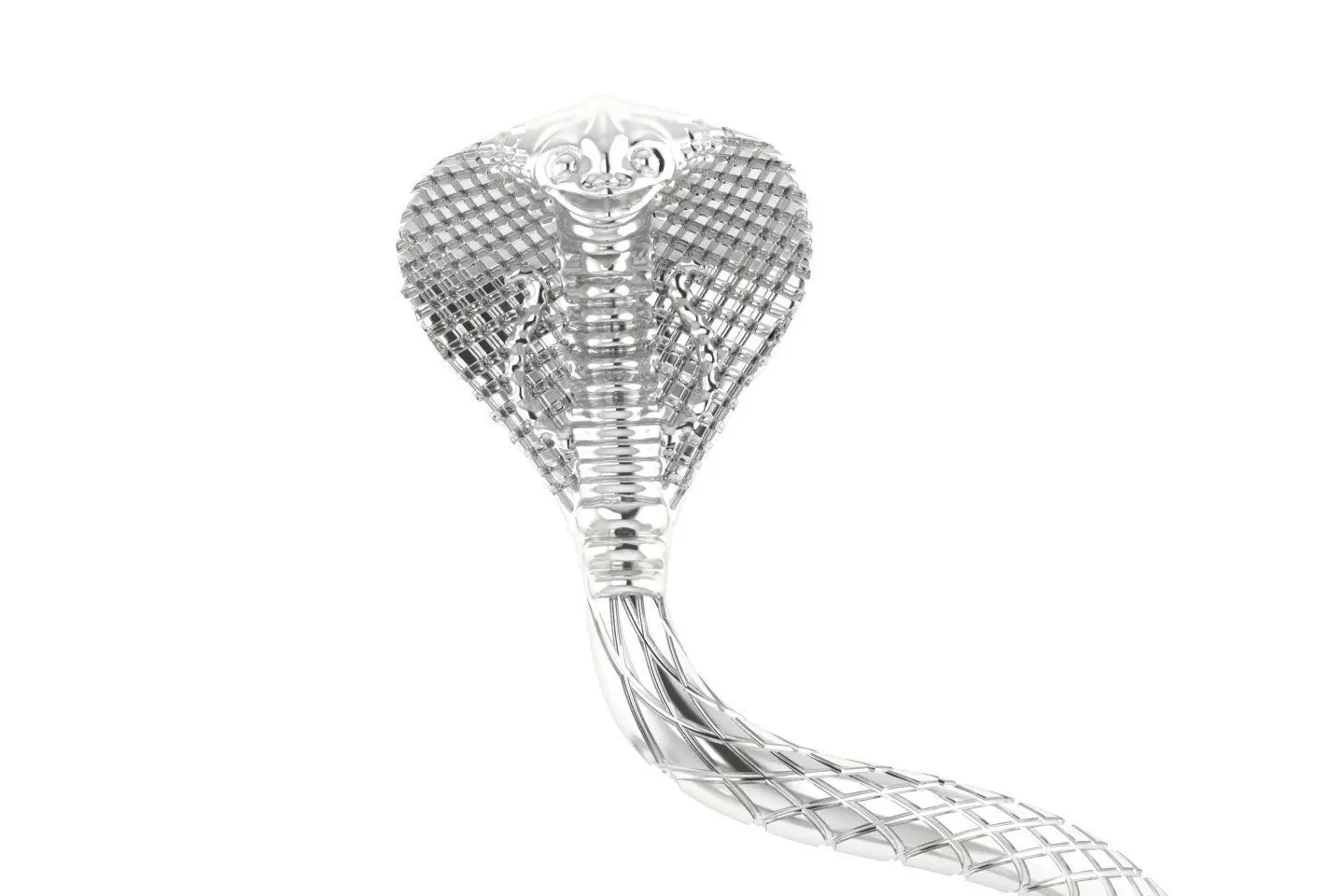 snake hand kada 3D print model