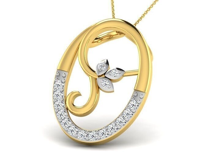 Jewelry 3D Models with render and 3dm  stl - DP-5489 3D print model