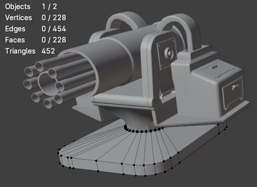 TD Tower 003 Low-poly 3D model_8