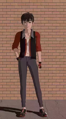 Tariq Anime character