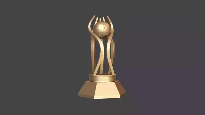 Handball Award Trophy 3D print model