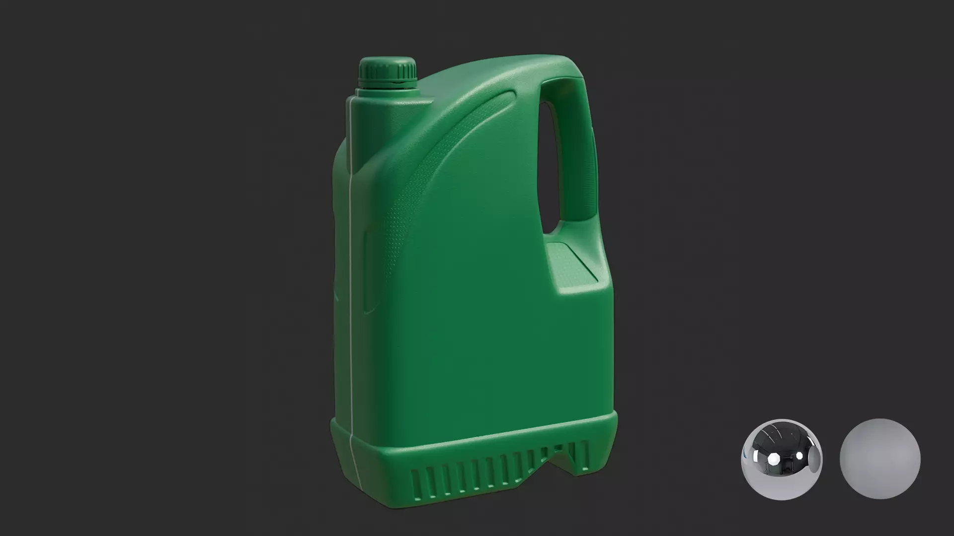 Engine Oil - Can 3D model_0
