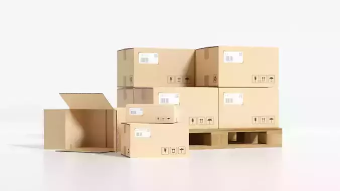 Brown Paper Box - Cardboard box