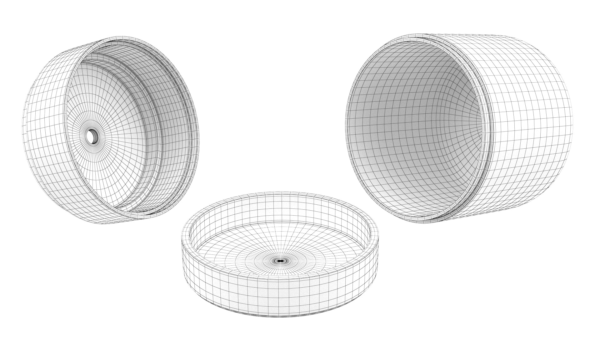 Flower pot 46 3D model_14