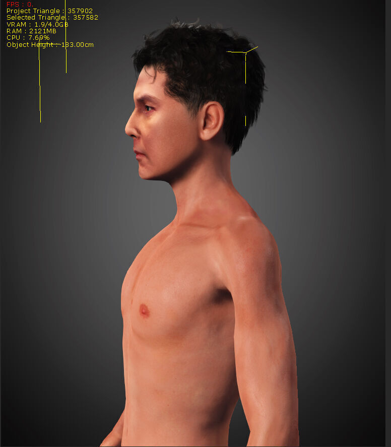 Realistic Lee Jung Jae Squid Game Season 2 Actor Super Model HD 3D model_14