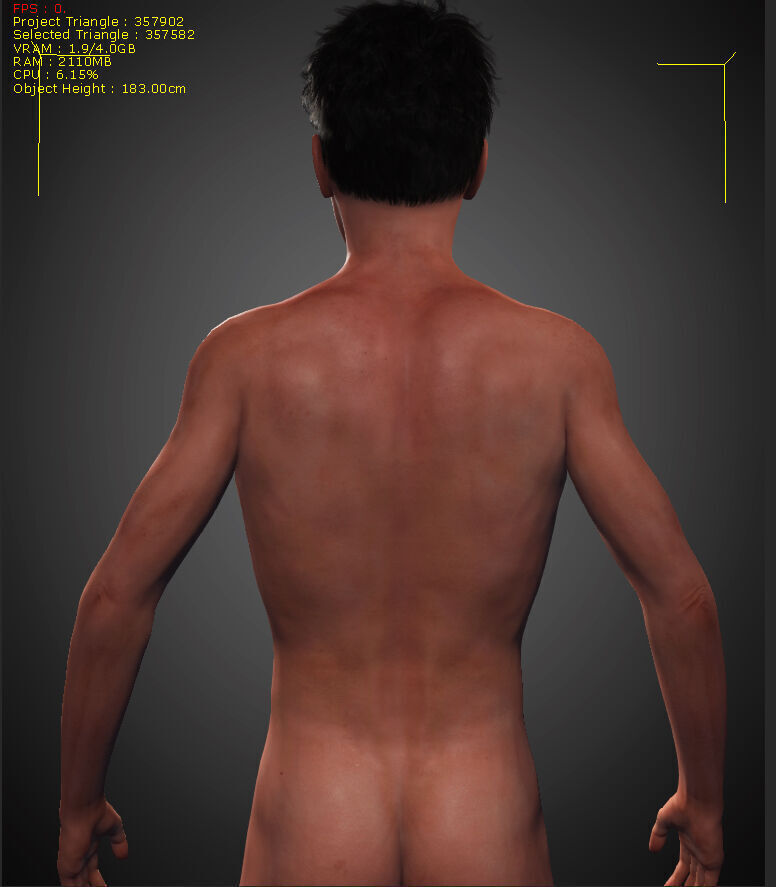 Realistic Lee Jung Jae Squid Game Season 2 Actor Super Model HD 3D model_15