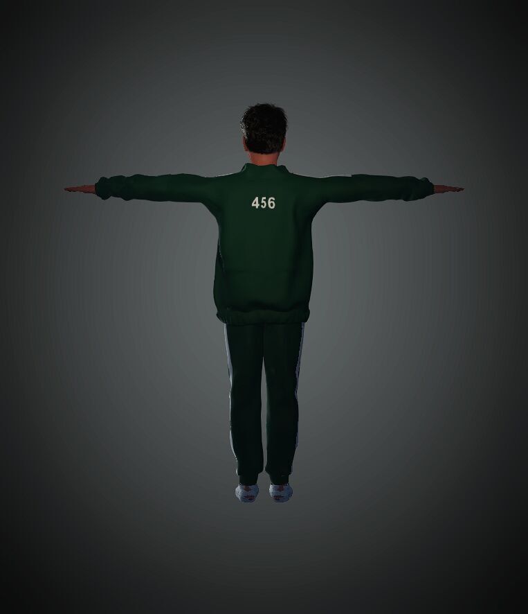 Realistic Lee Jung Jae Squid Game Season 2 Actor Super Model HD 3D model_7