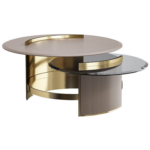 CENTER TABLE NORMAN Low-poly 3D model