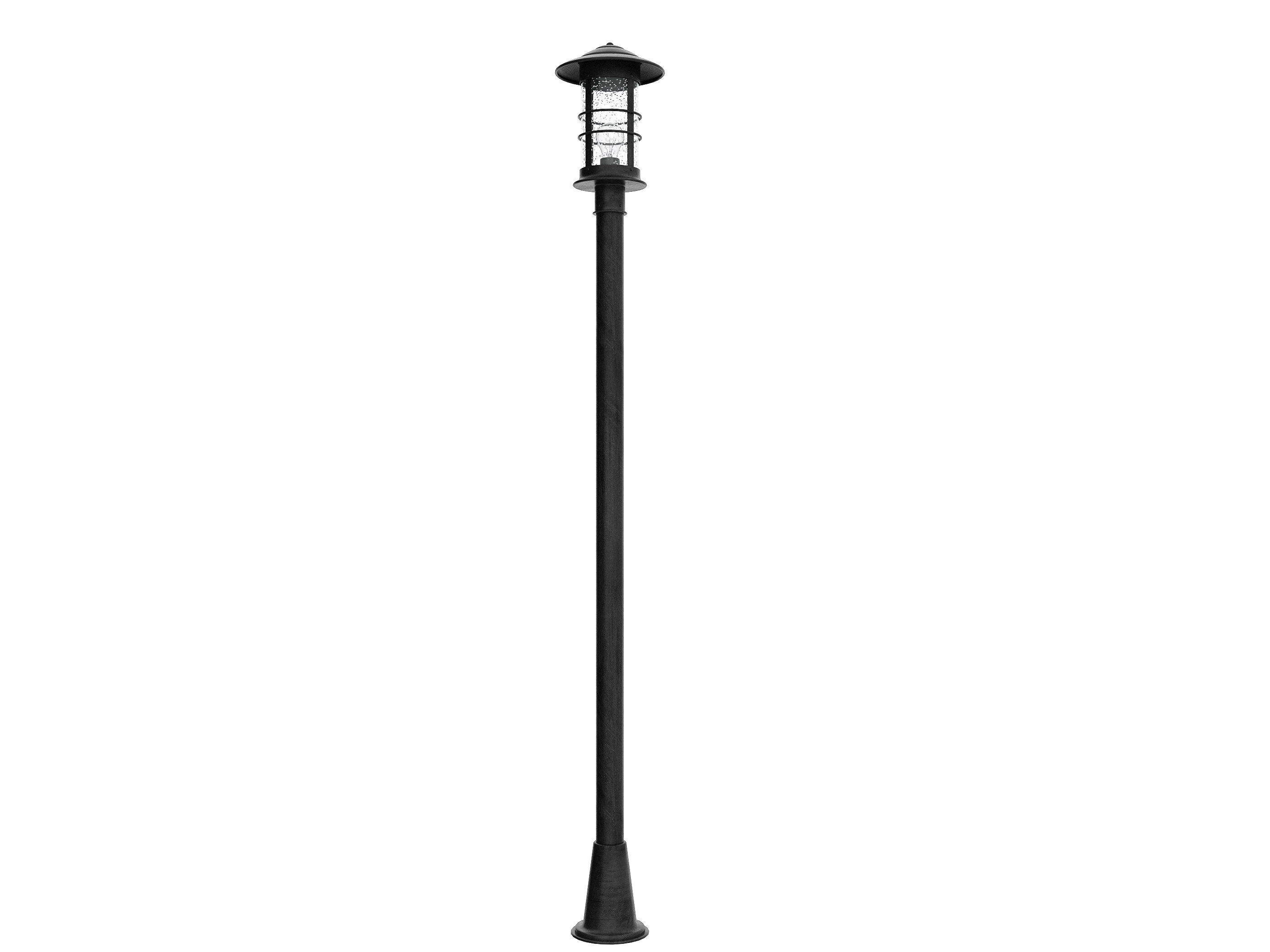 Street Lamp Low-poly 3D model_8