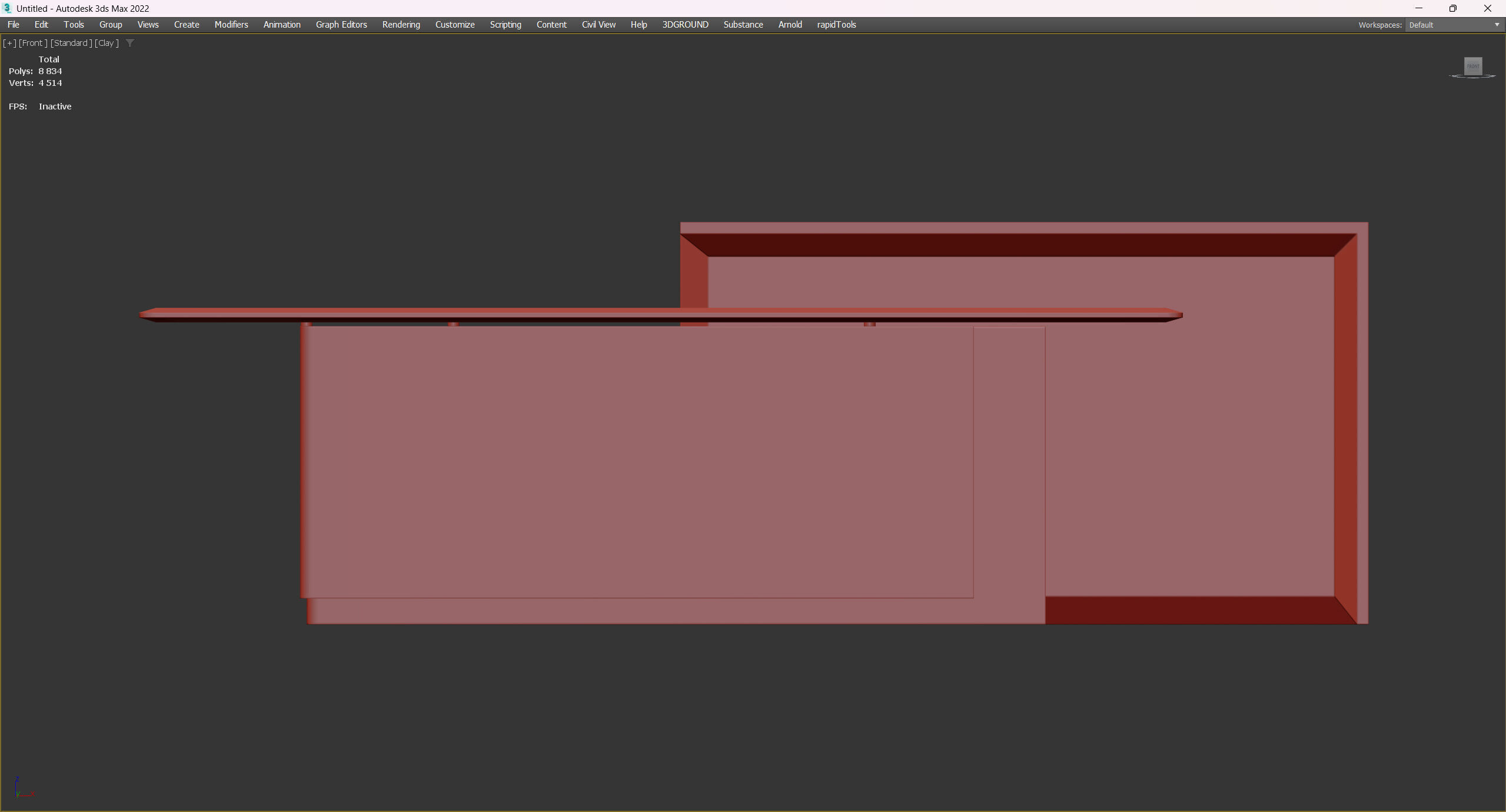 CENTER TABLE ROBERT Low-poly 3D model_2