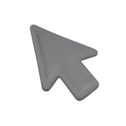 Cursor Icon v1 001 Low-poly 3D model