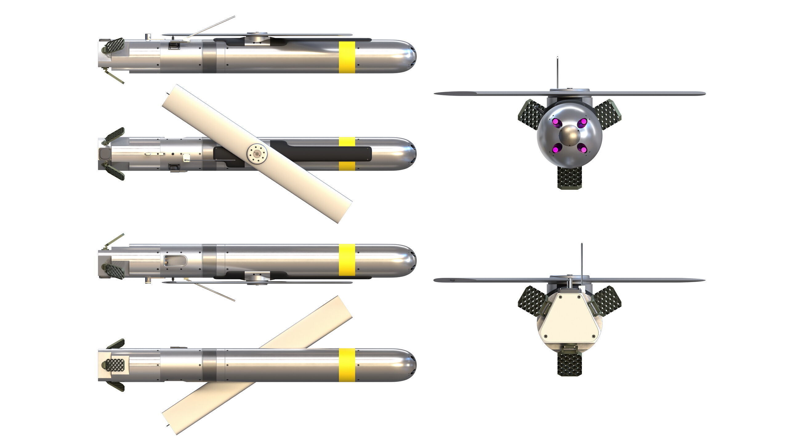  GBU-69B Small Glide Munition 3D model_15