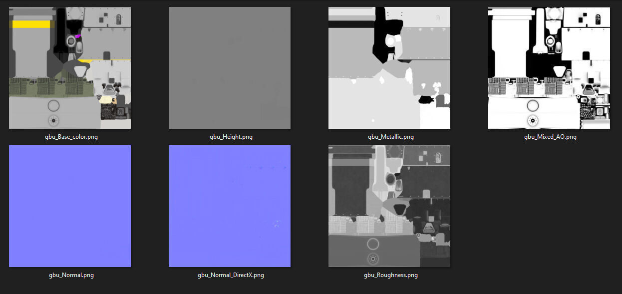  GBU-69B Small Glide Munition 3D model_16