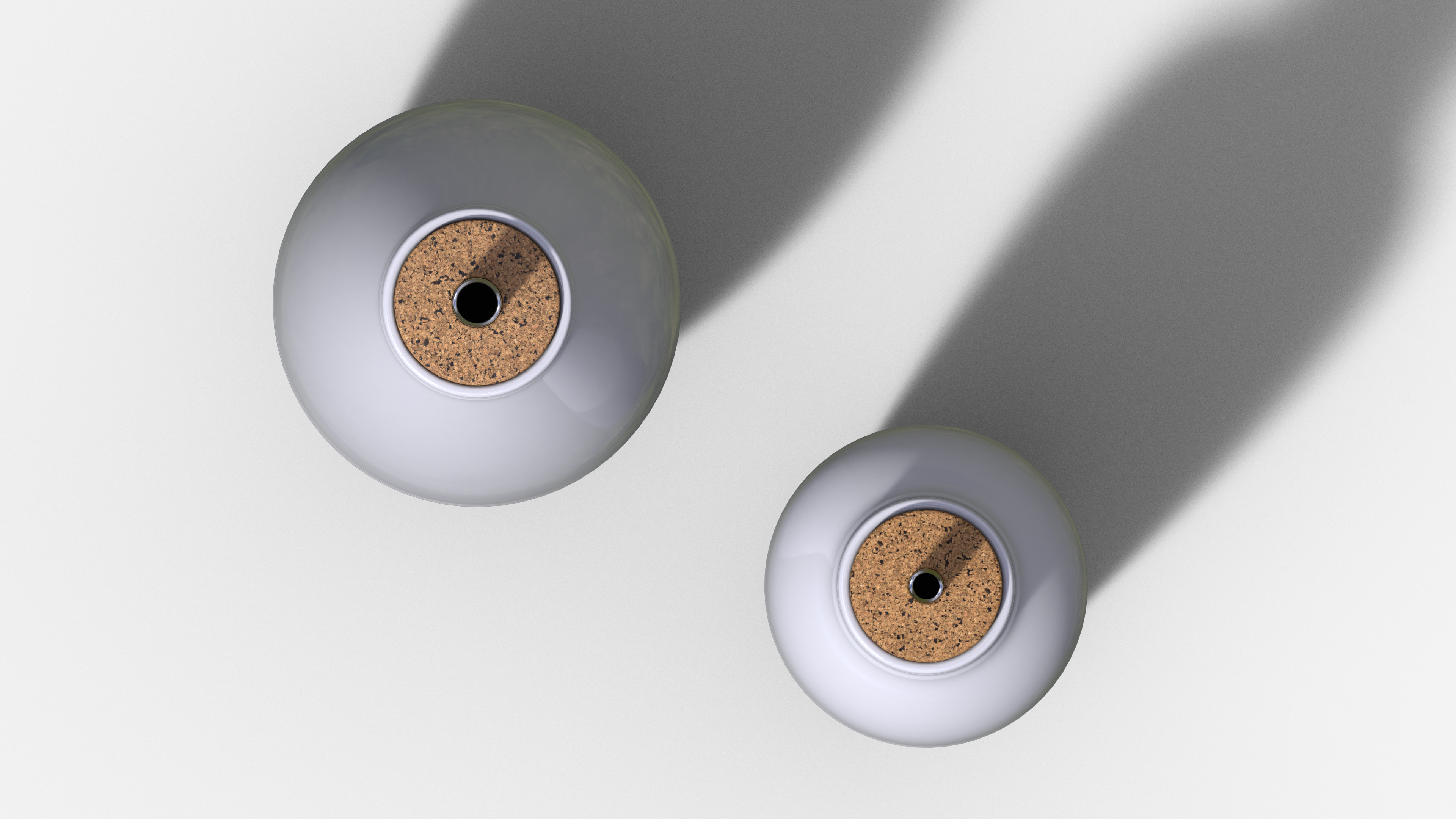 Oil and Vinegar Set Low-poly 3D model_5