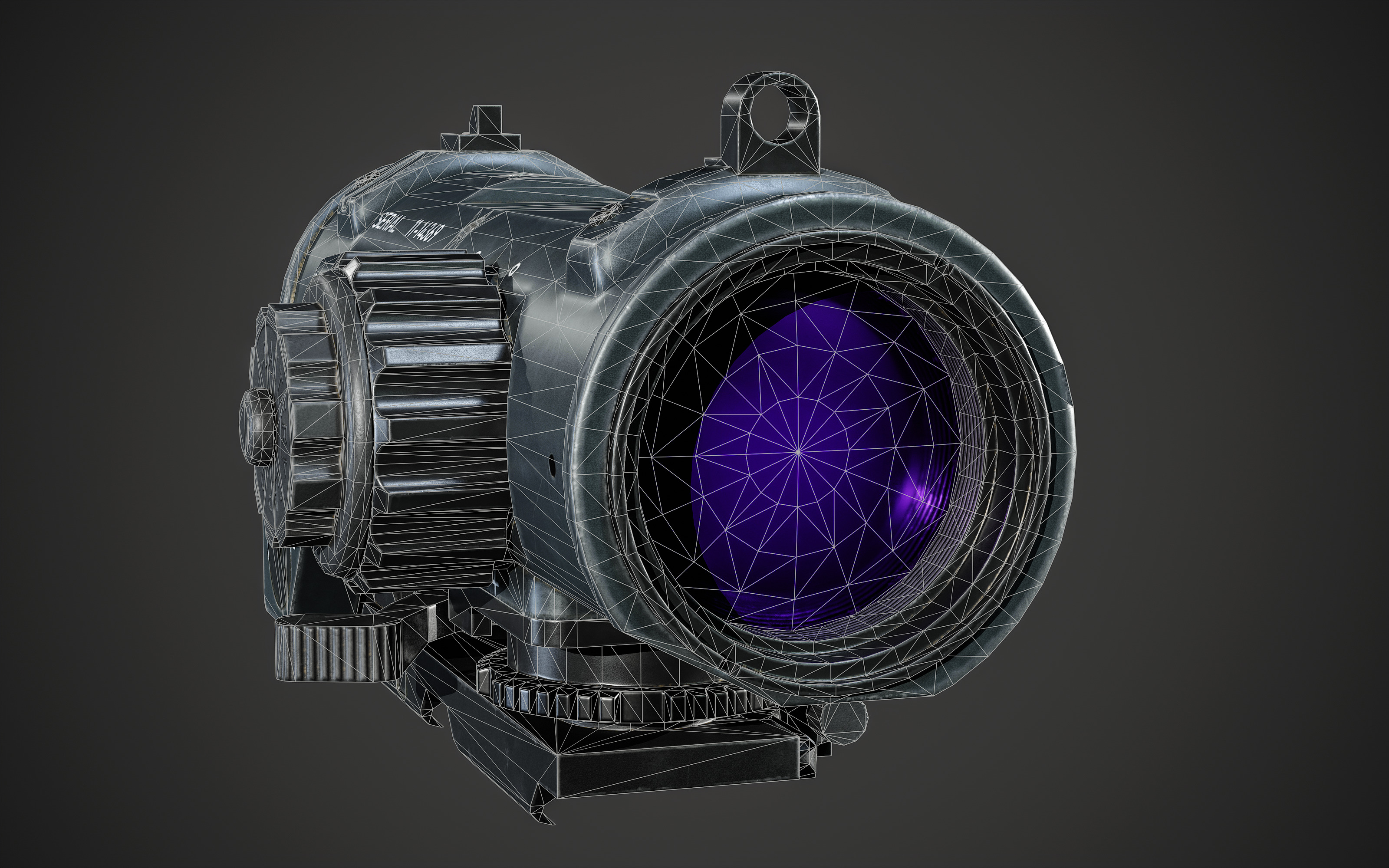 Elcan Specter DR 1x 4x Low-poly 3D model_5