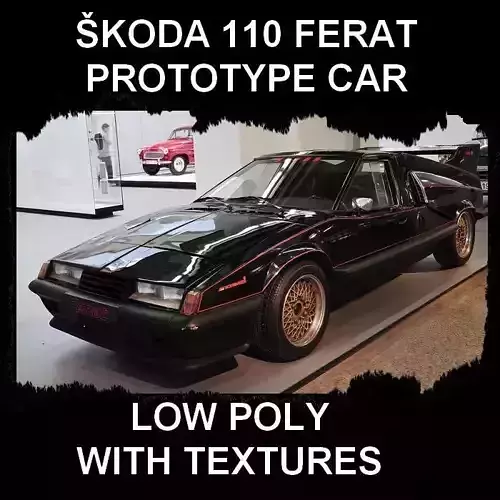 SKODA 110 FERAT - prototype sport car