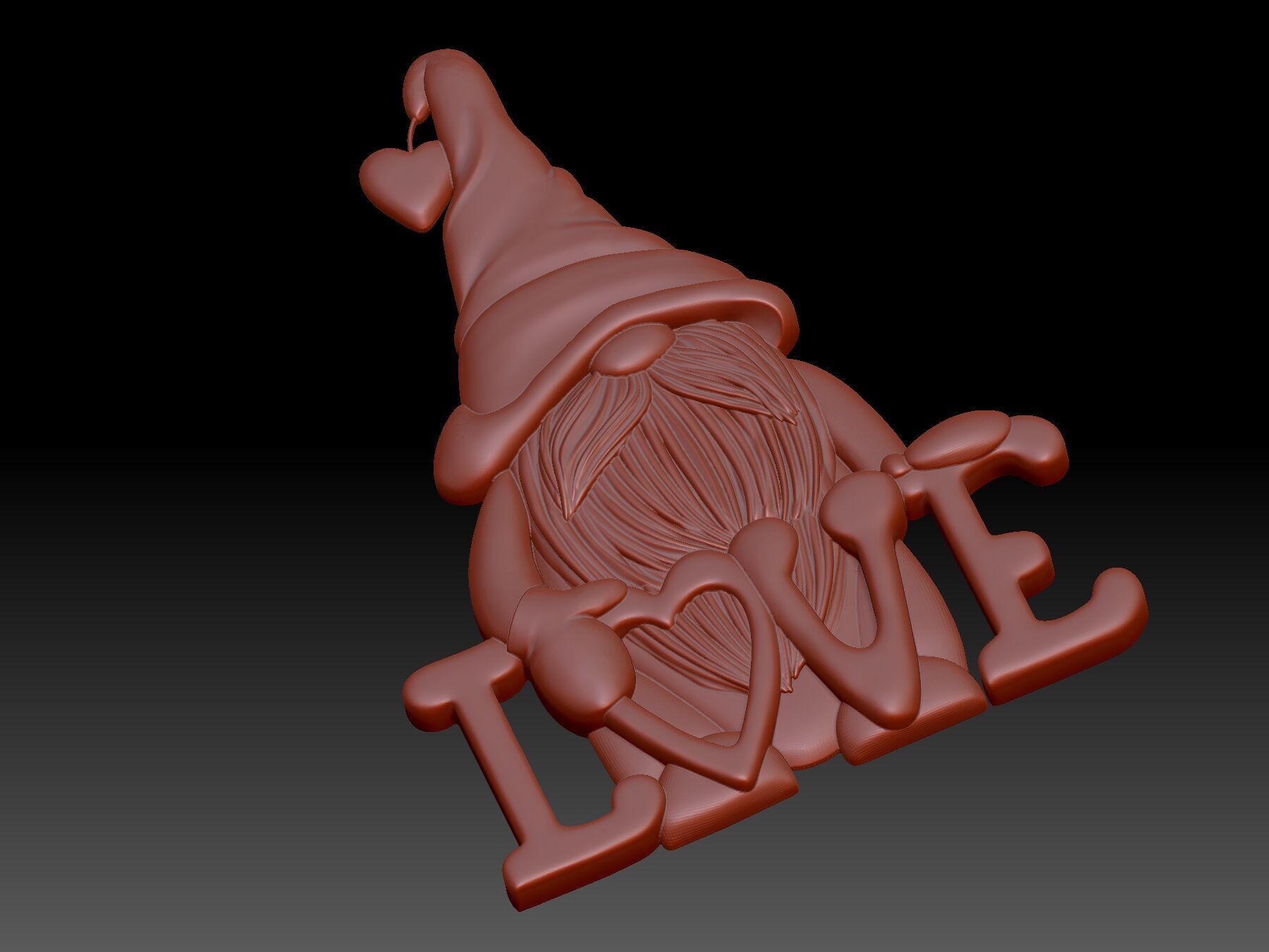 Dwarf Love 3D print model_3