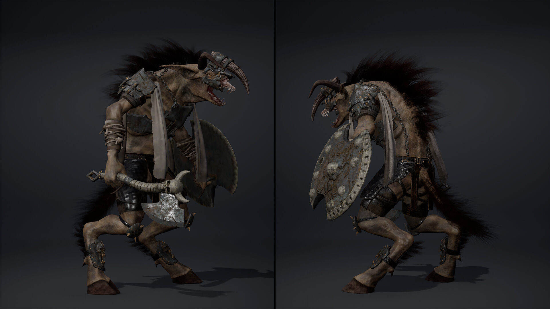 Shadow Brutal Low-poly 3D model_20