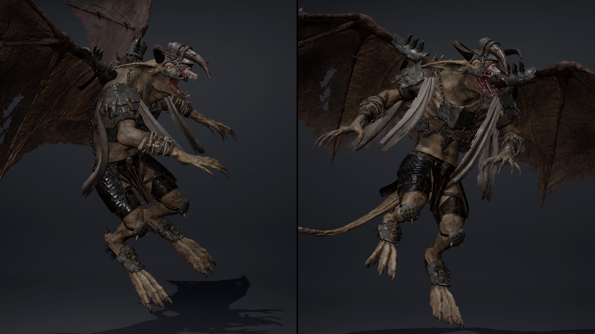 Shadow Brutal Low-poly 3D model_28