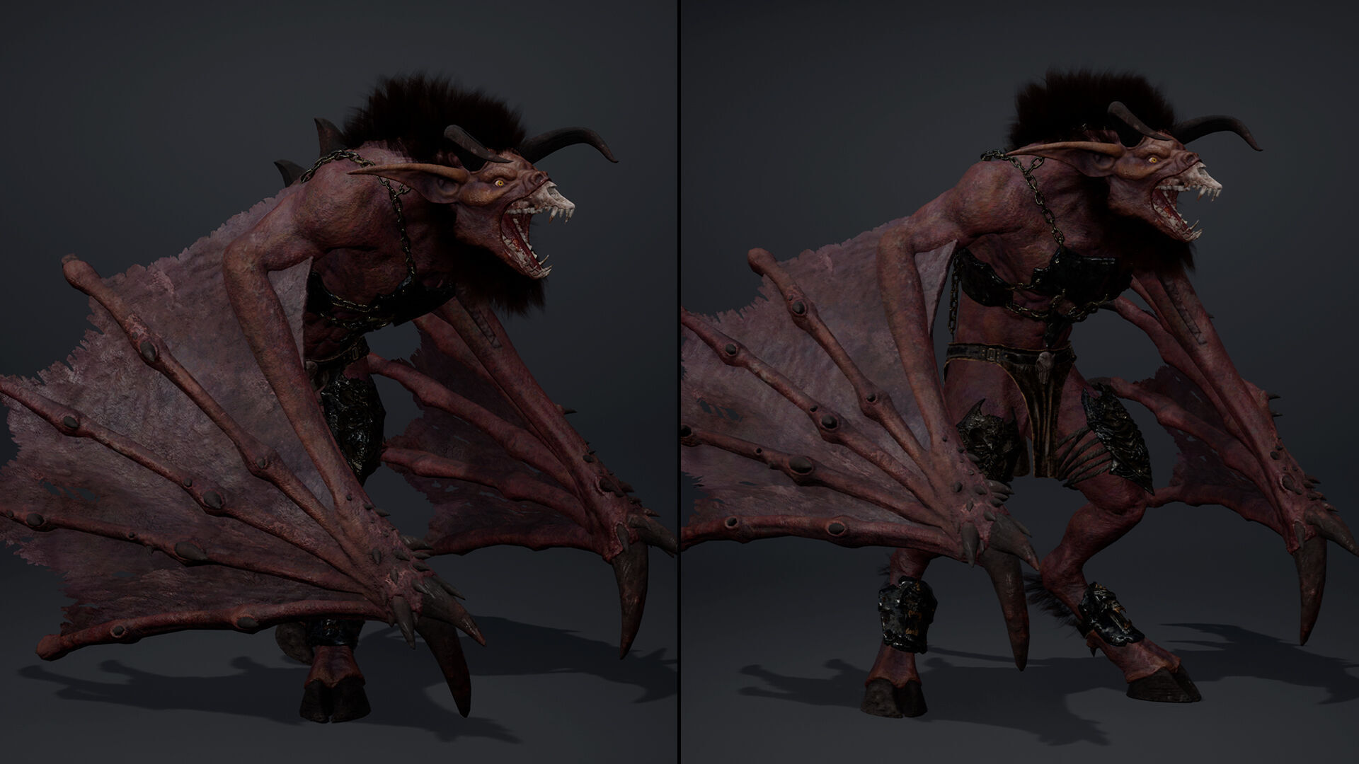 Shadow Brutal Low-poly 3D model_42