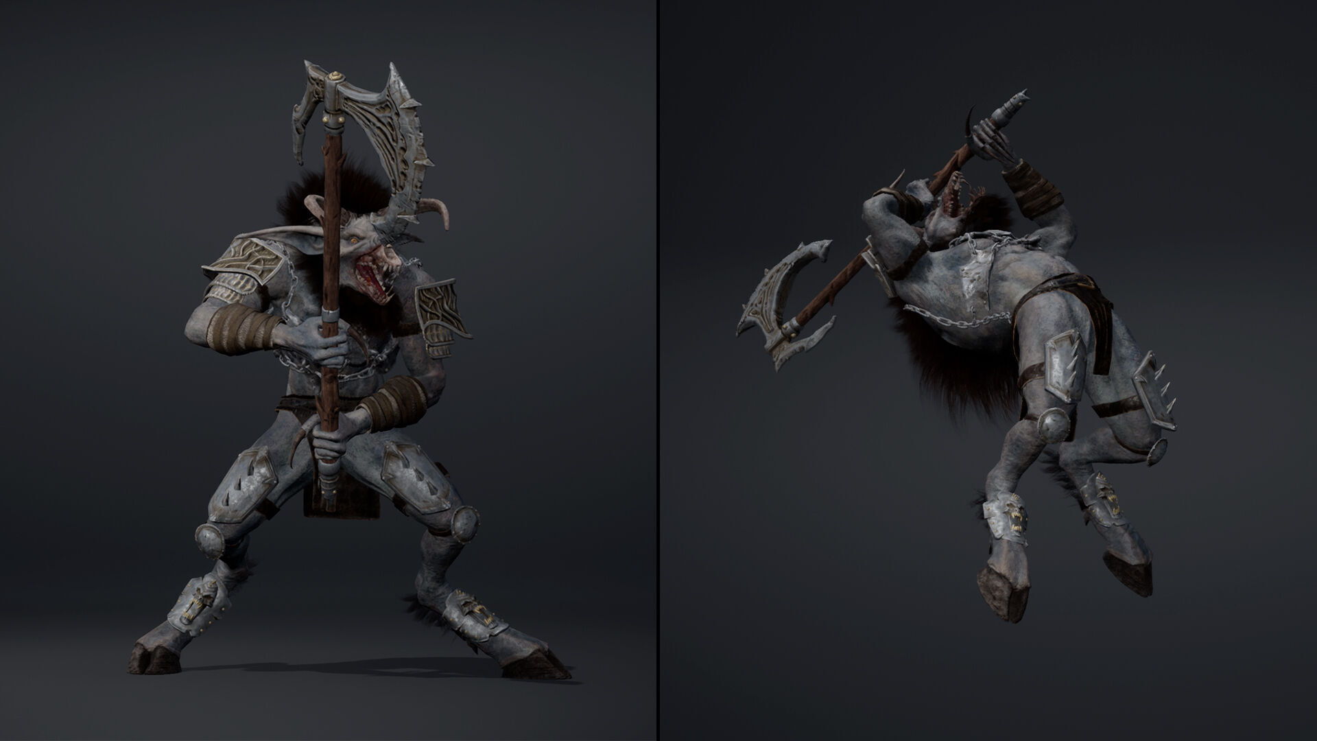 Shadow Brutal Low-poly 3D model_25