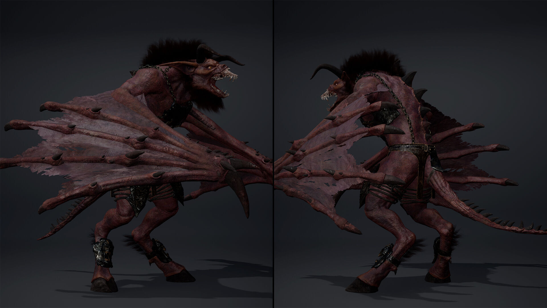 Shadow Brutal Low-poly 3D model_40