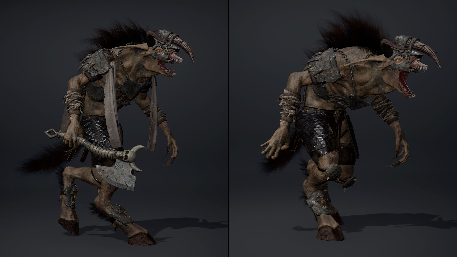 Shadow Brutal Low-poly 3D model_21