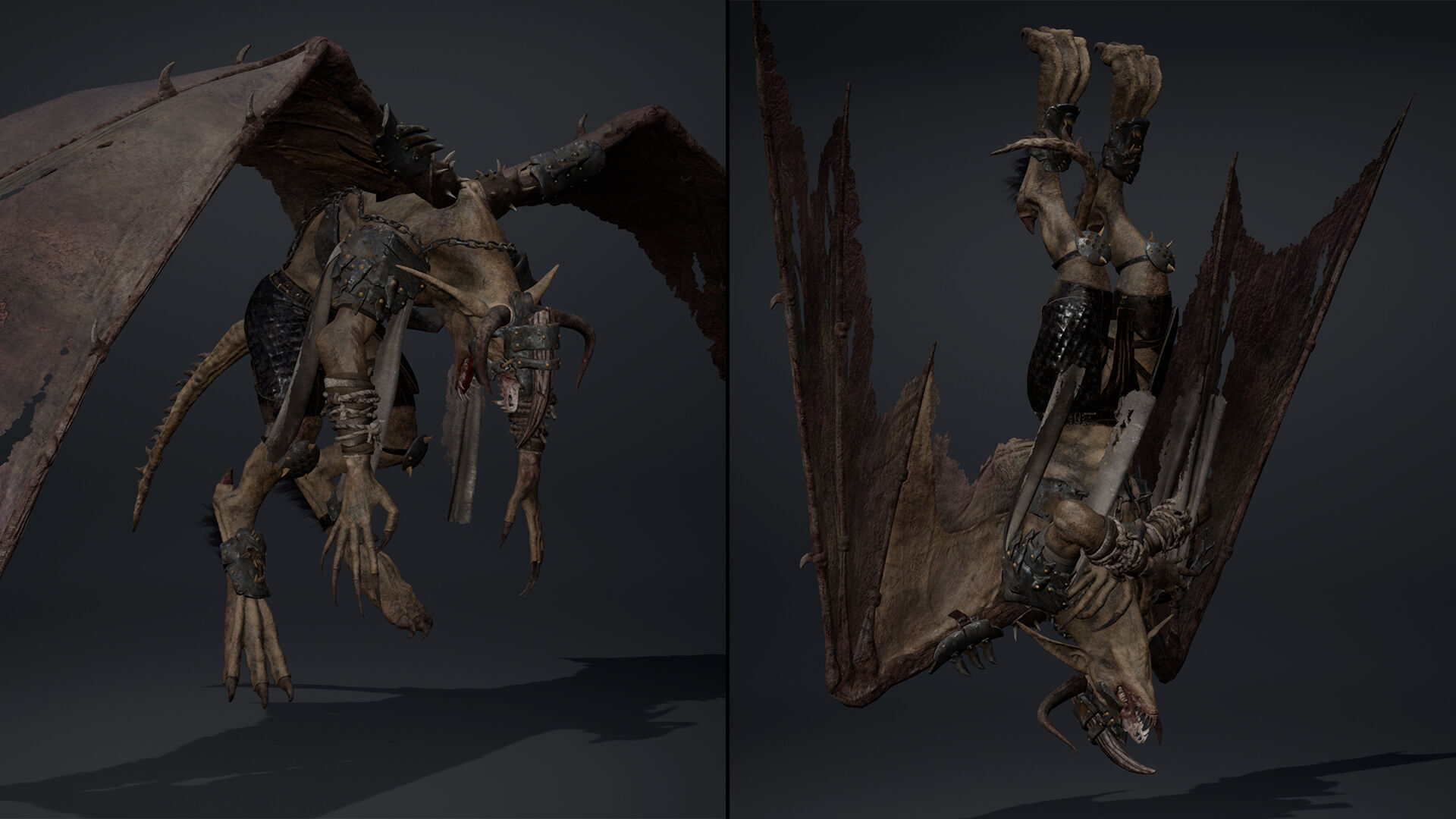 Shadow Brutal Low-poly 3D model_30