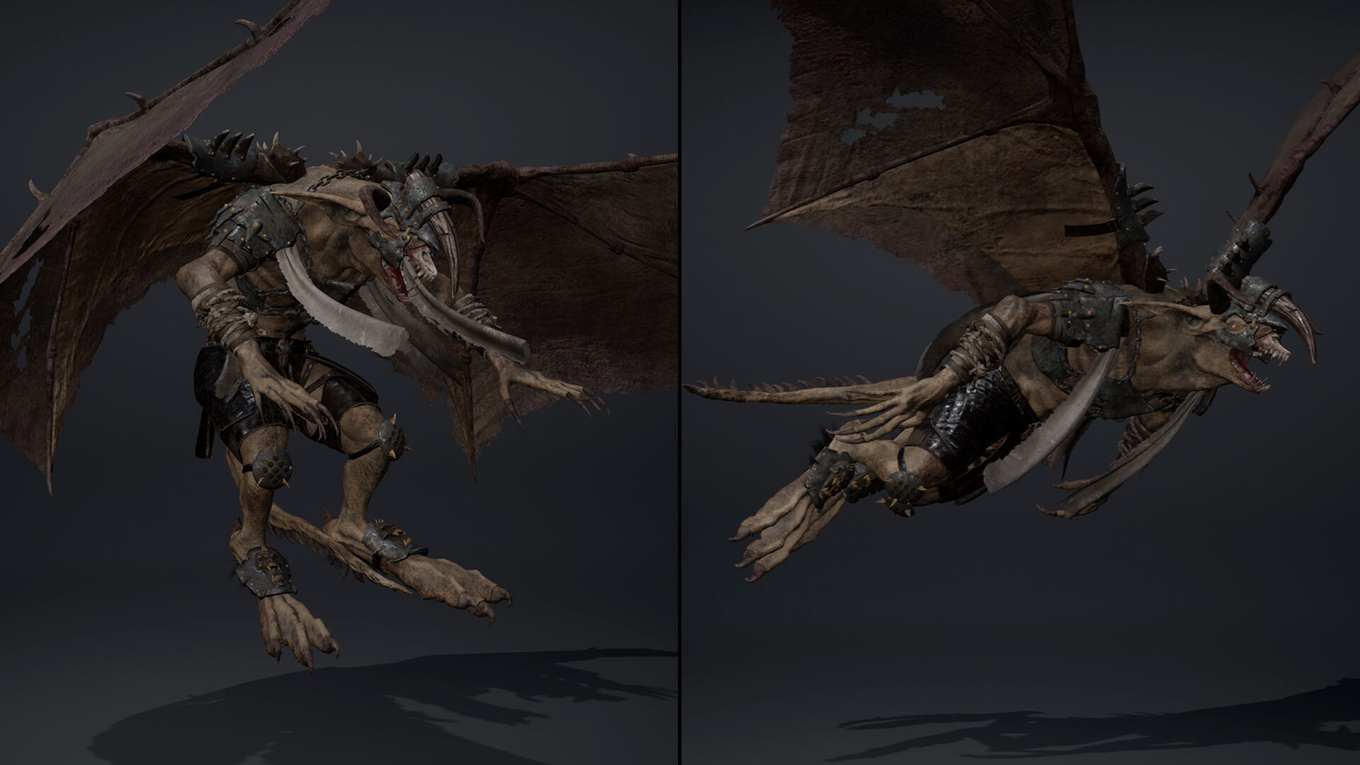 Shadow Brutal Low-poly 3D model_27