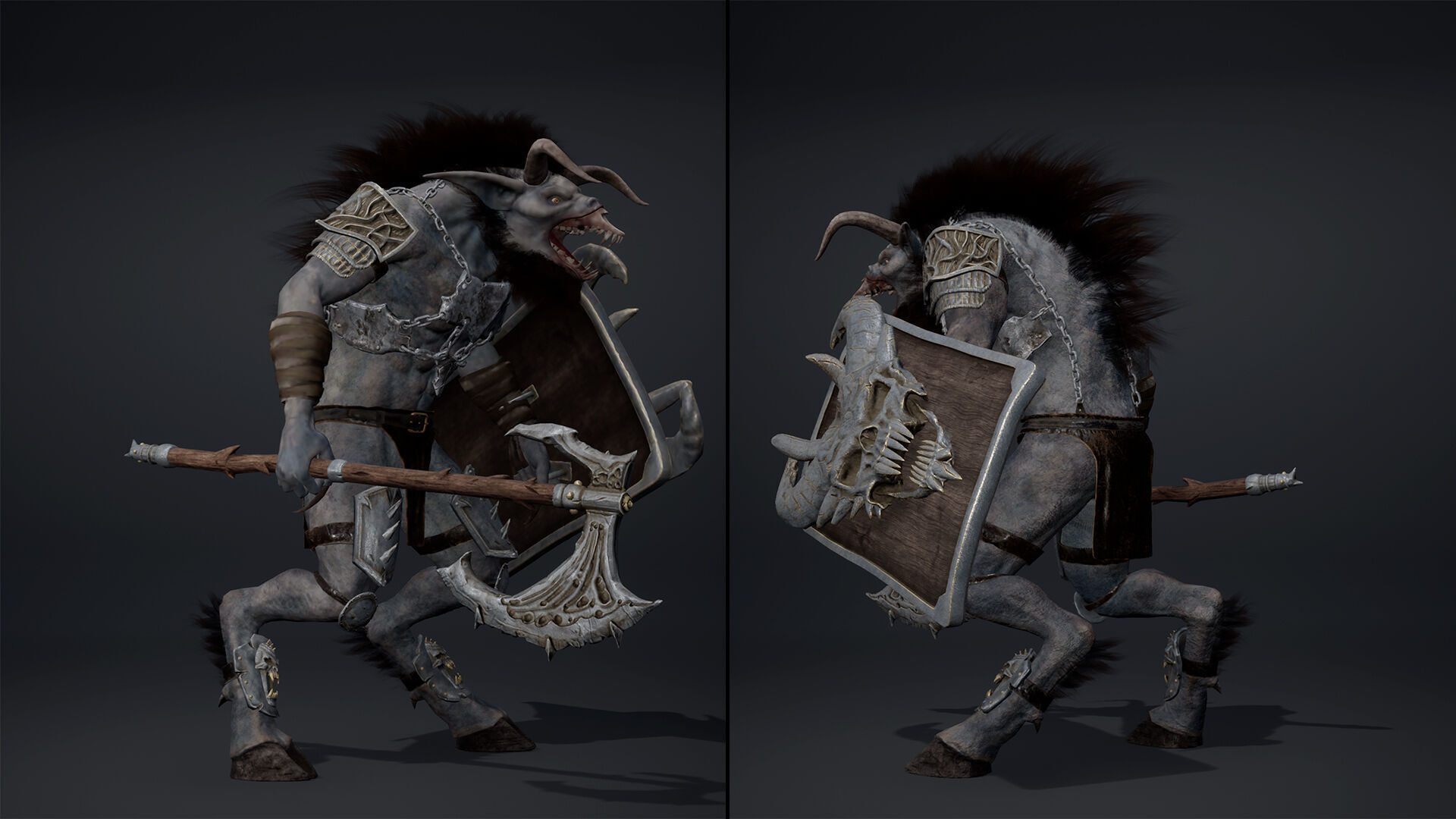 Shadow Brutal Low-poly 3D model_24