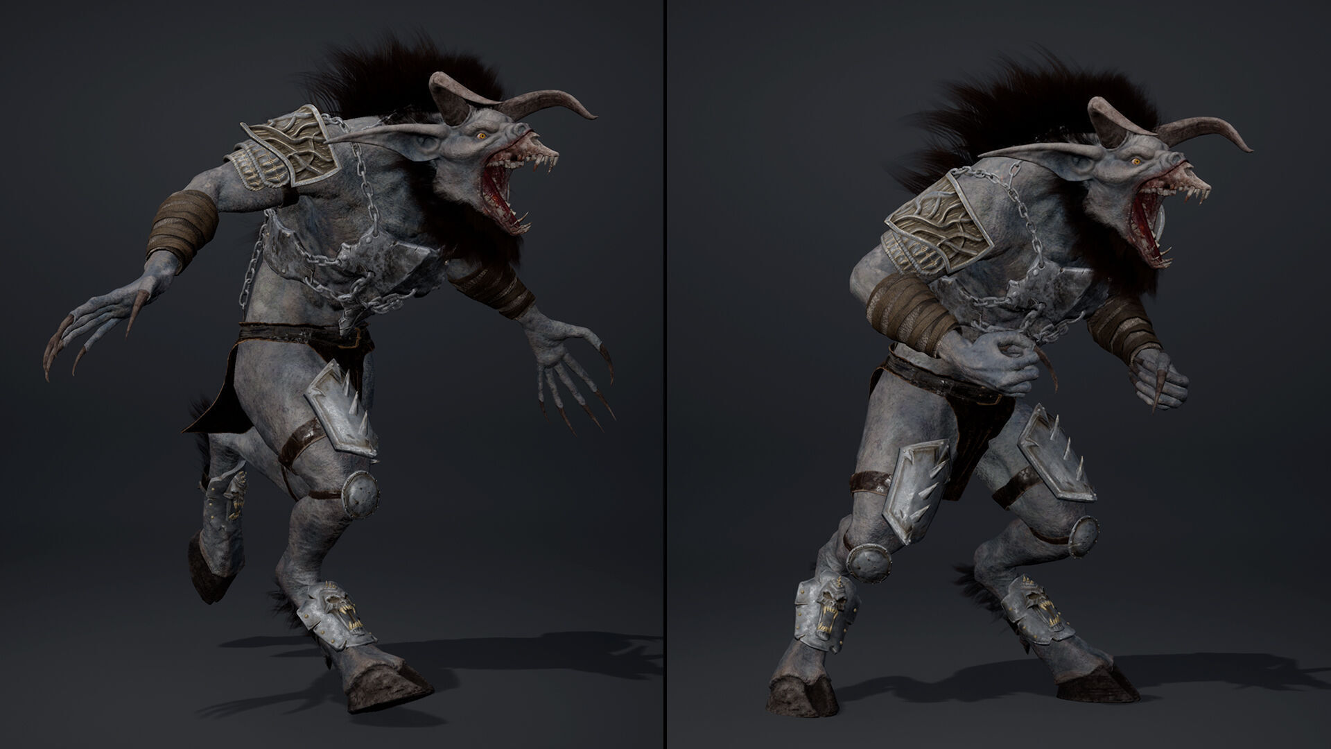 Shadow Brutal Low-poly 3D model_23