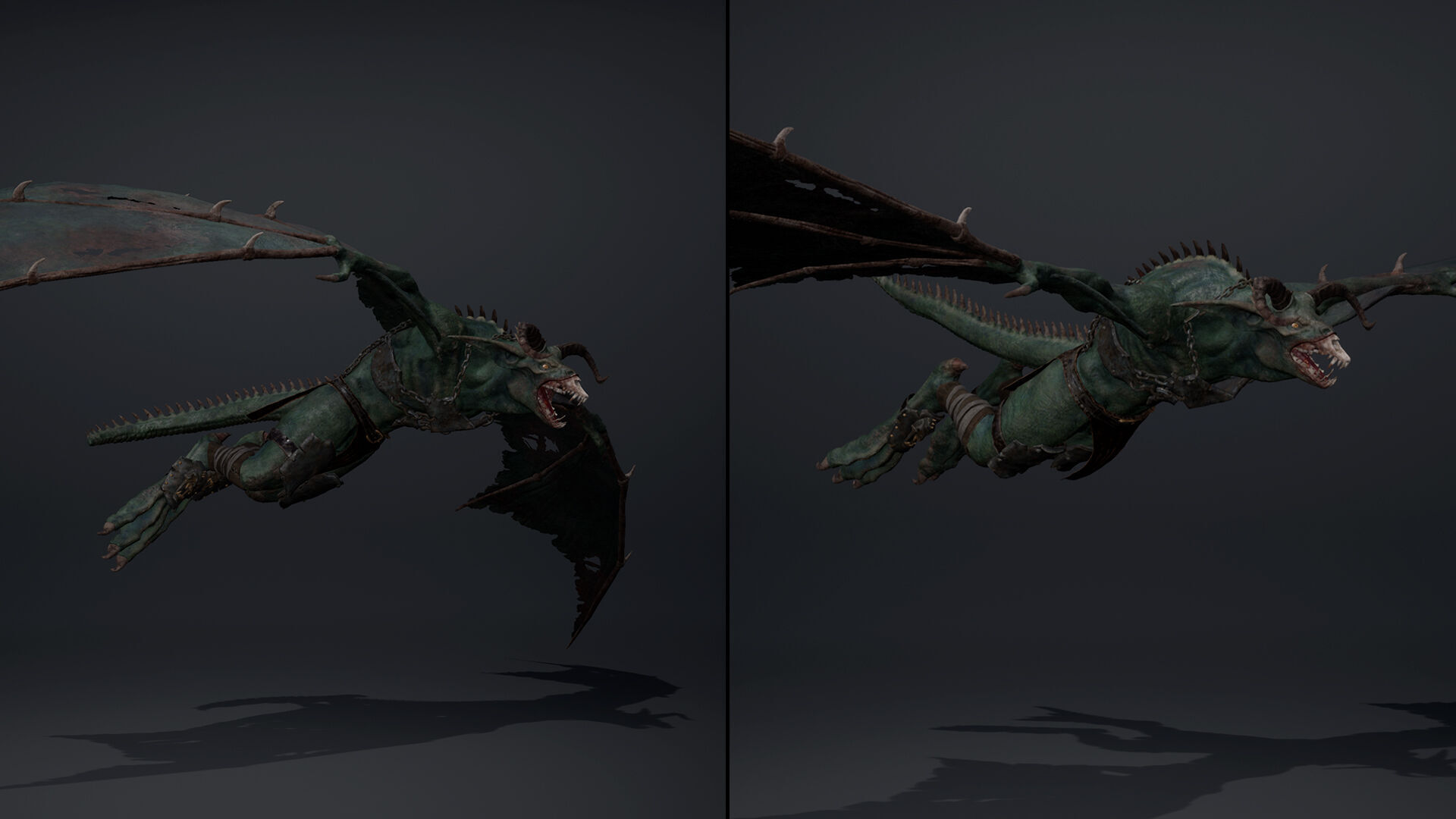 Shadow Brutal Low-poly 3D model_39