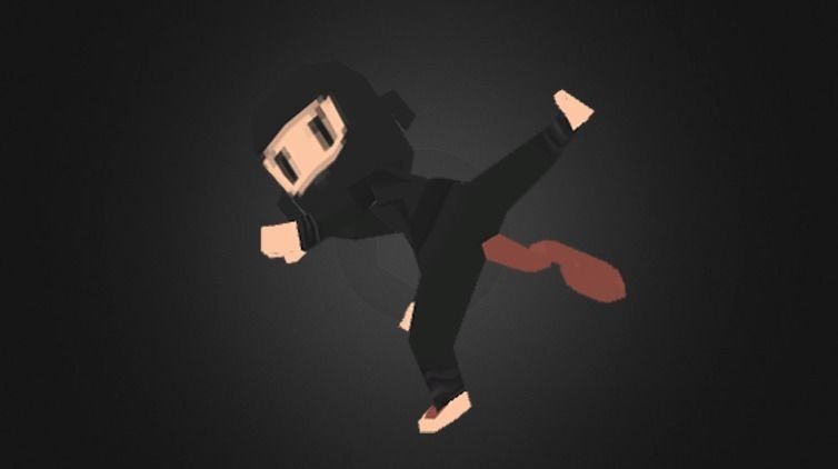 Low Poly Mr Mo Characters Package Low-poly 3D model_3