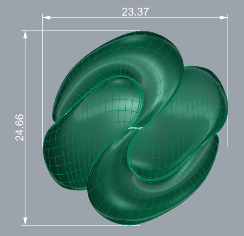 Bold Honeycomb Twist Ring- Lightweight 3D Printable Model-R7-06 3D print model_8